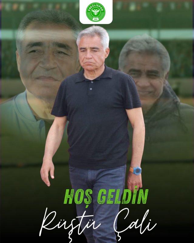 EREĞLİSPOR’DA TEKNİK DİREKTÖR DEĞİŞİMİ; TAKIMIN BAŞINA RÜŞTÜ ÇALI GETİRİLDİ 