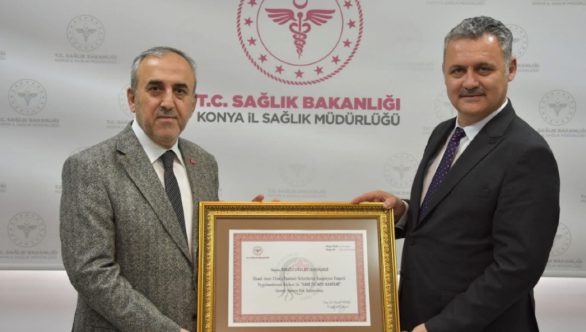 EREĞLİ DEVLET HASTANESİ’NE ANLAMLI UNVAN: “ANNE DOSTU” TESCİLLENDİ